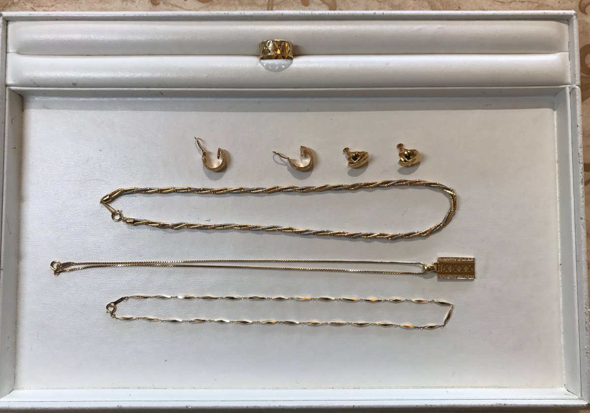 【買取速報】指輪、ネックレス、ピアス・イヤリング、PT、K18YG