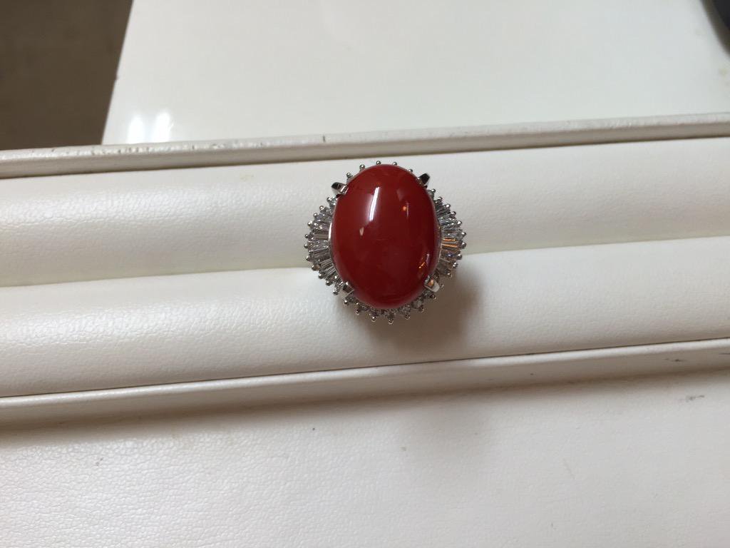 【買取速報】珊瑚（コーラル）、指輪