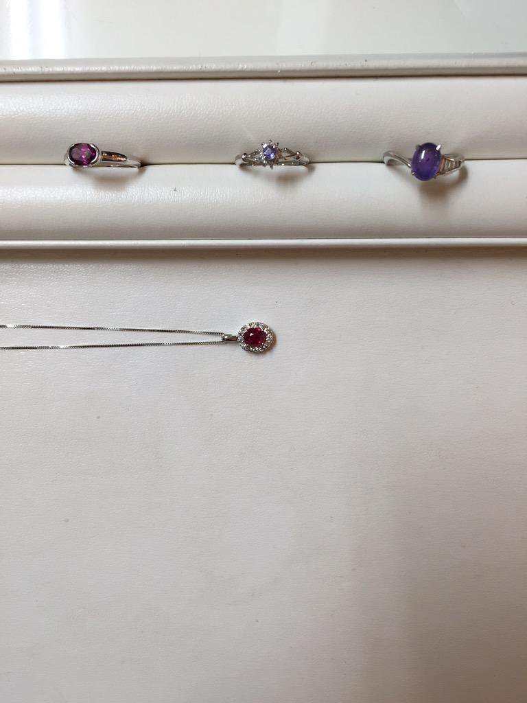 【買取速報】ルビー、サファイア、PT、WG