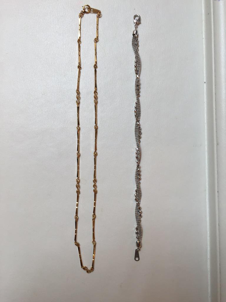 【買取速報】ネックレス、ブレスレット、PT、PT850、K18YG