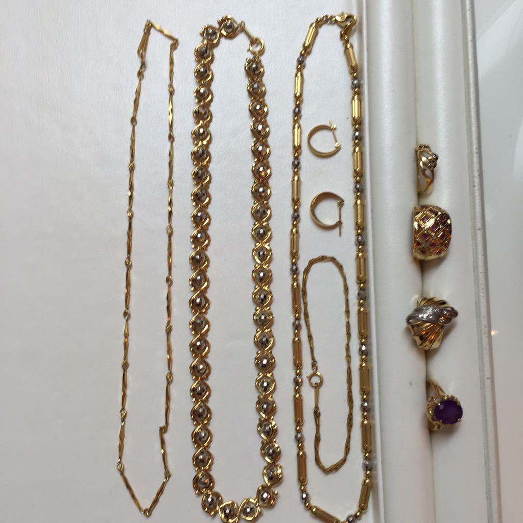 【買取速報】指輪、ネックレス、ブレスレット、PT、K18YG