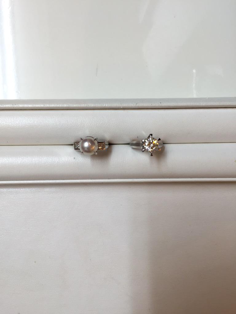 【買取速報】ダイヤモンド、パール、指輪