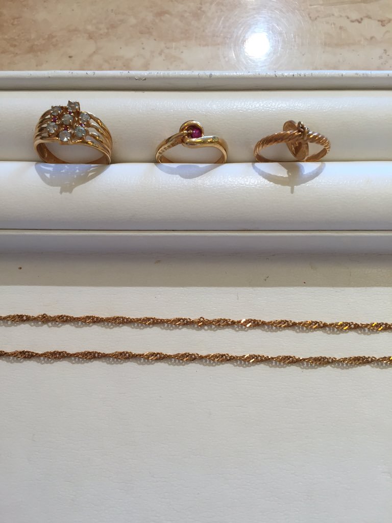 【買取速報】ゴールド4個でした。