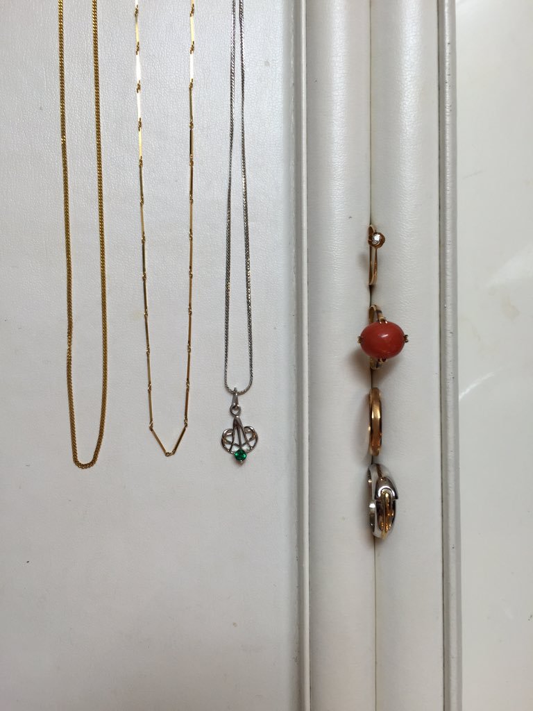 【買取速報】指輪、ネックレス、WG