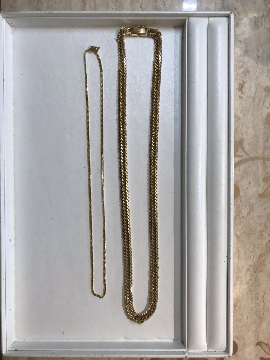 【買取速報】ネックレス、K18YG