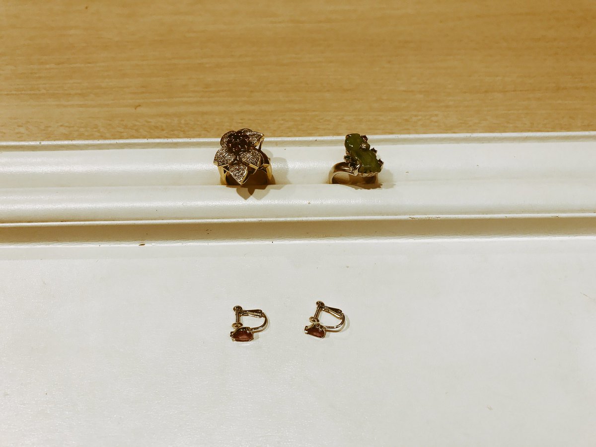 【買取速報】ルビー、ヒスイ、指輪、ピアス・イヤリング