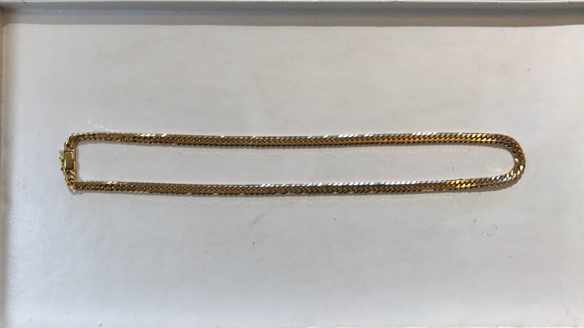 【買取速報】ネックレス、K18YG