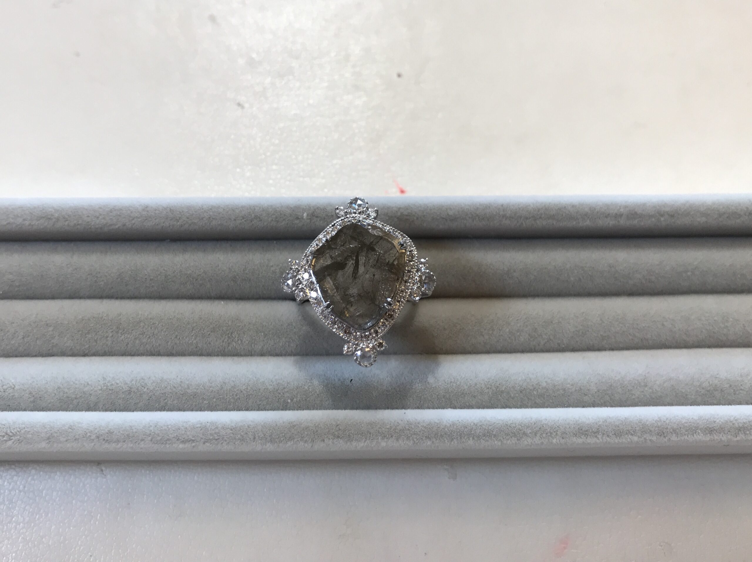 【買取速報】ダイヤモンド、指輪、750、K18WG