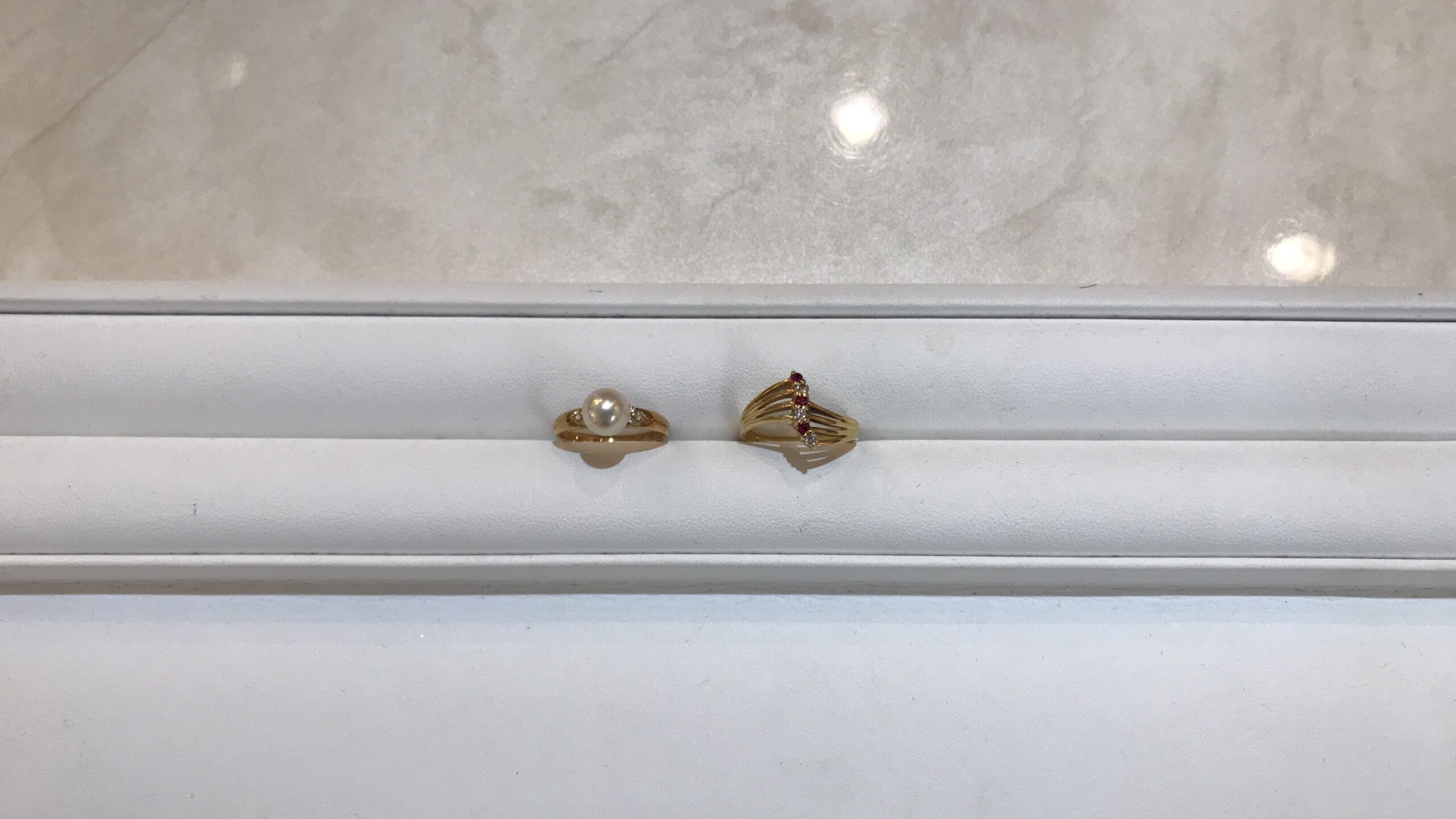 【買取速報】ダイヤモンド、ルビー、指輪、K18YG