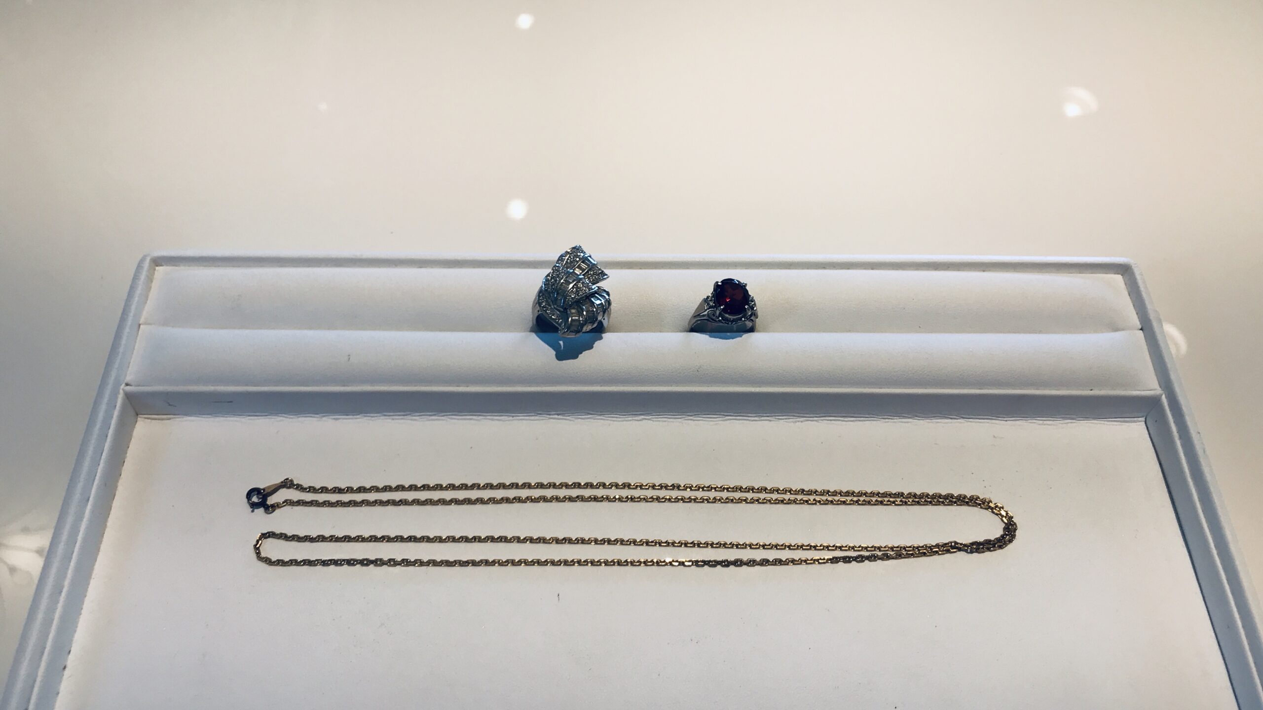 【買取速報】ダイヤモンド、ガーネット、指輪、ネックレス、PT900、K18YG