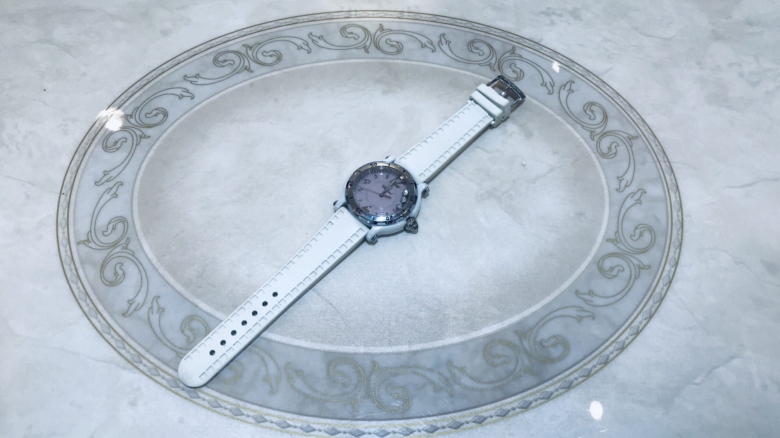 【買取速報】ダイヤモンド、腕時計、ステンレス、CHOPARD