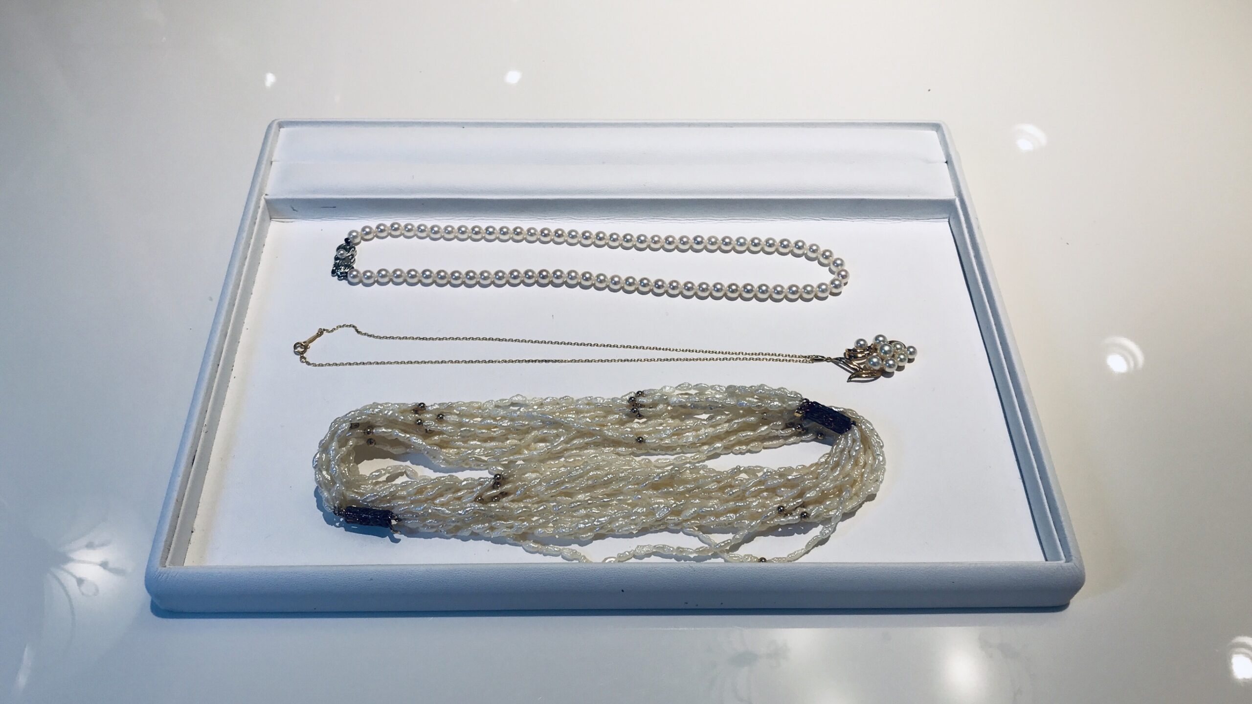 【買取速報】パール、ケシパール、ペンダント、ネックレス、ブレスレット、SV、K18YG、MIKIMOTO(ミ