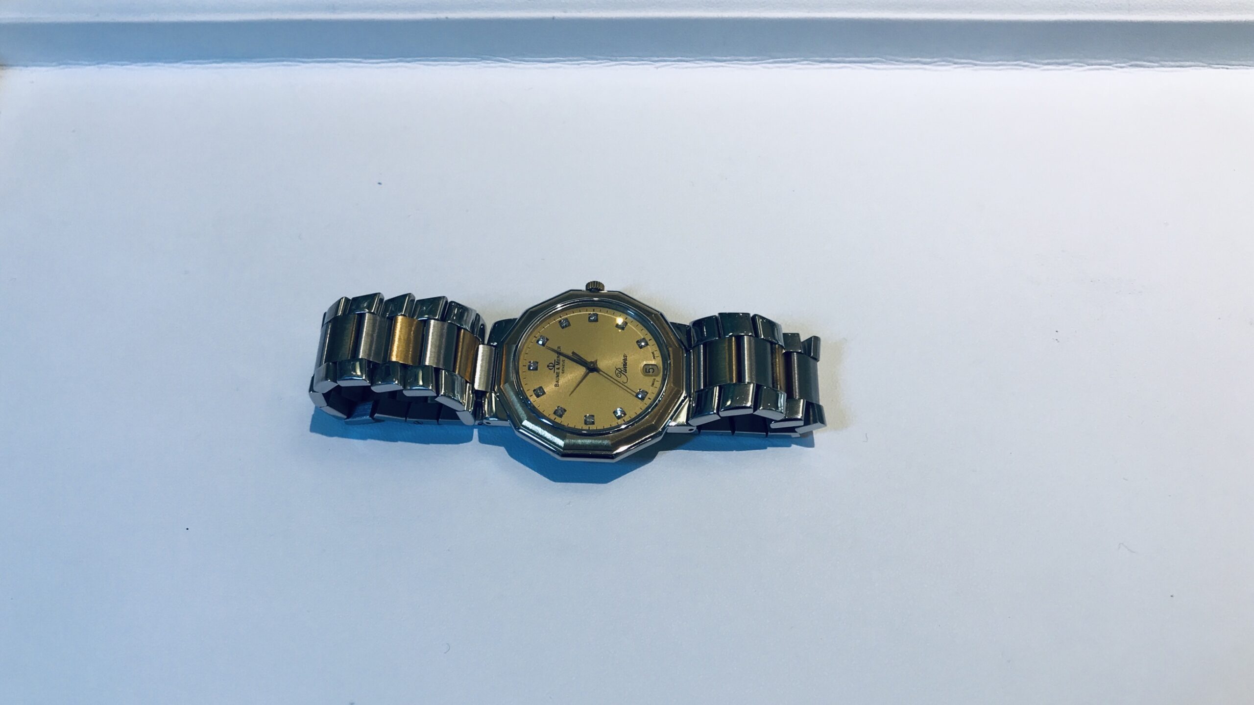 【買取速報】ダイヤモンド、腕時計、ステンレス、Baume&Mercier