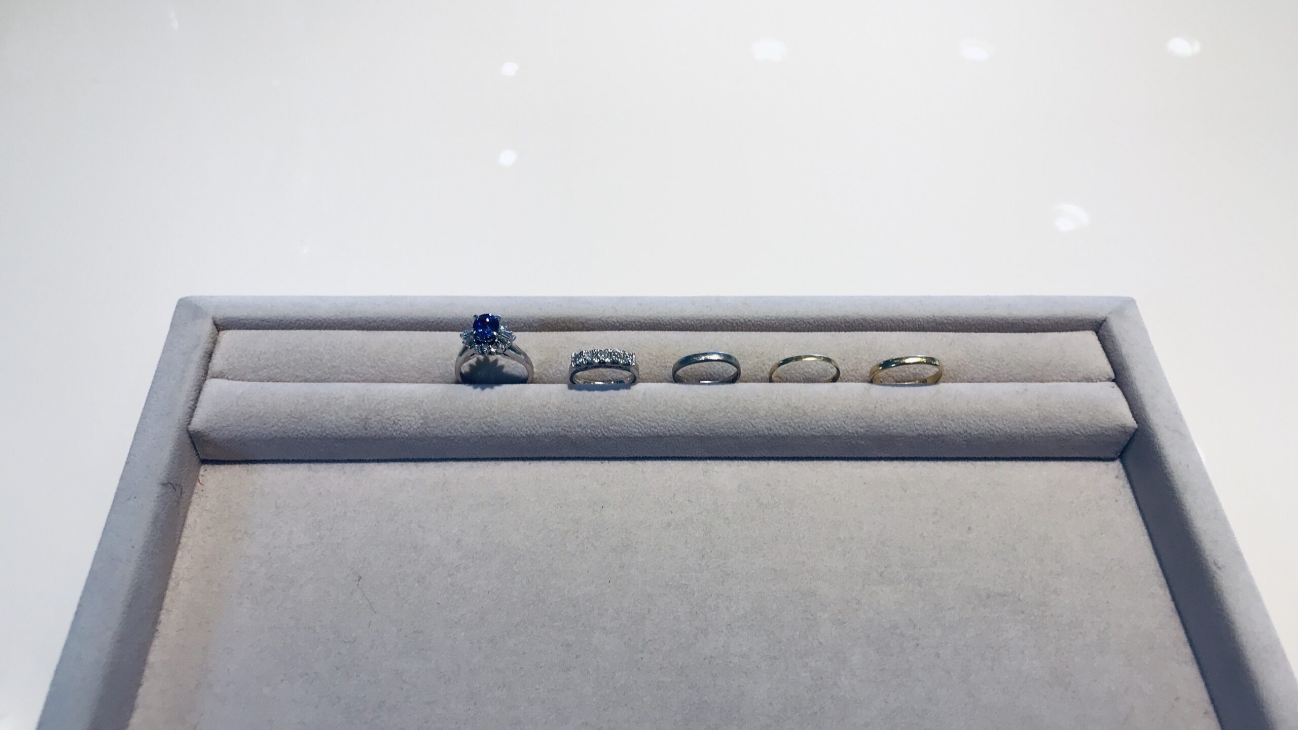 【買取速報】ダイヤモンド、サファイア、指輪、結婚指輪・マリッジリング、PT900、K18YG