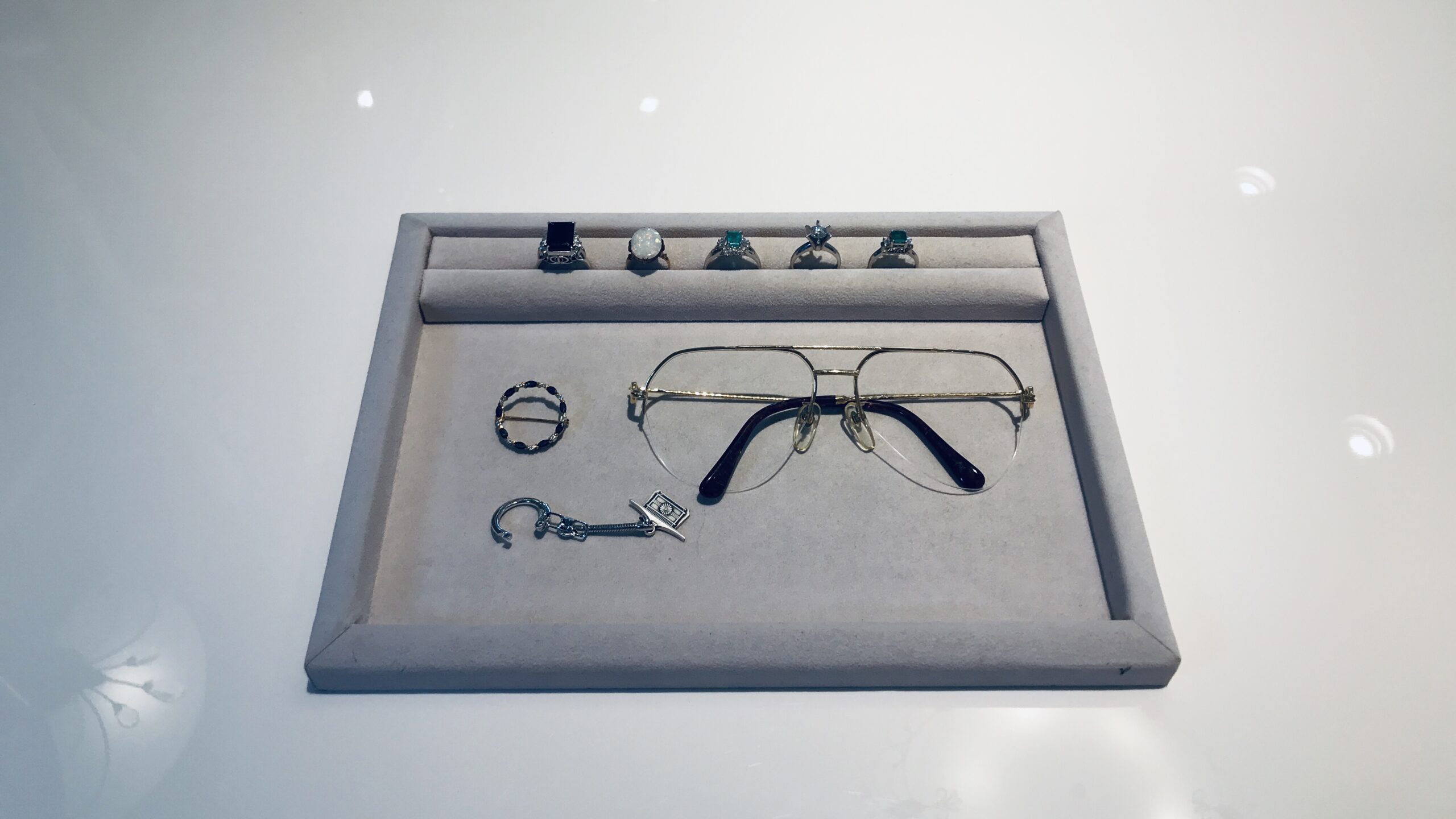 【買取速報】ダイヤモンド、サファイア、エメラルド、オパール、トルマリン、指輪、ブローチ、キー