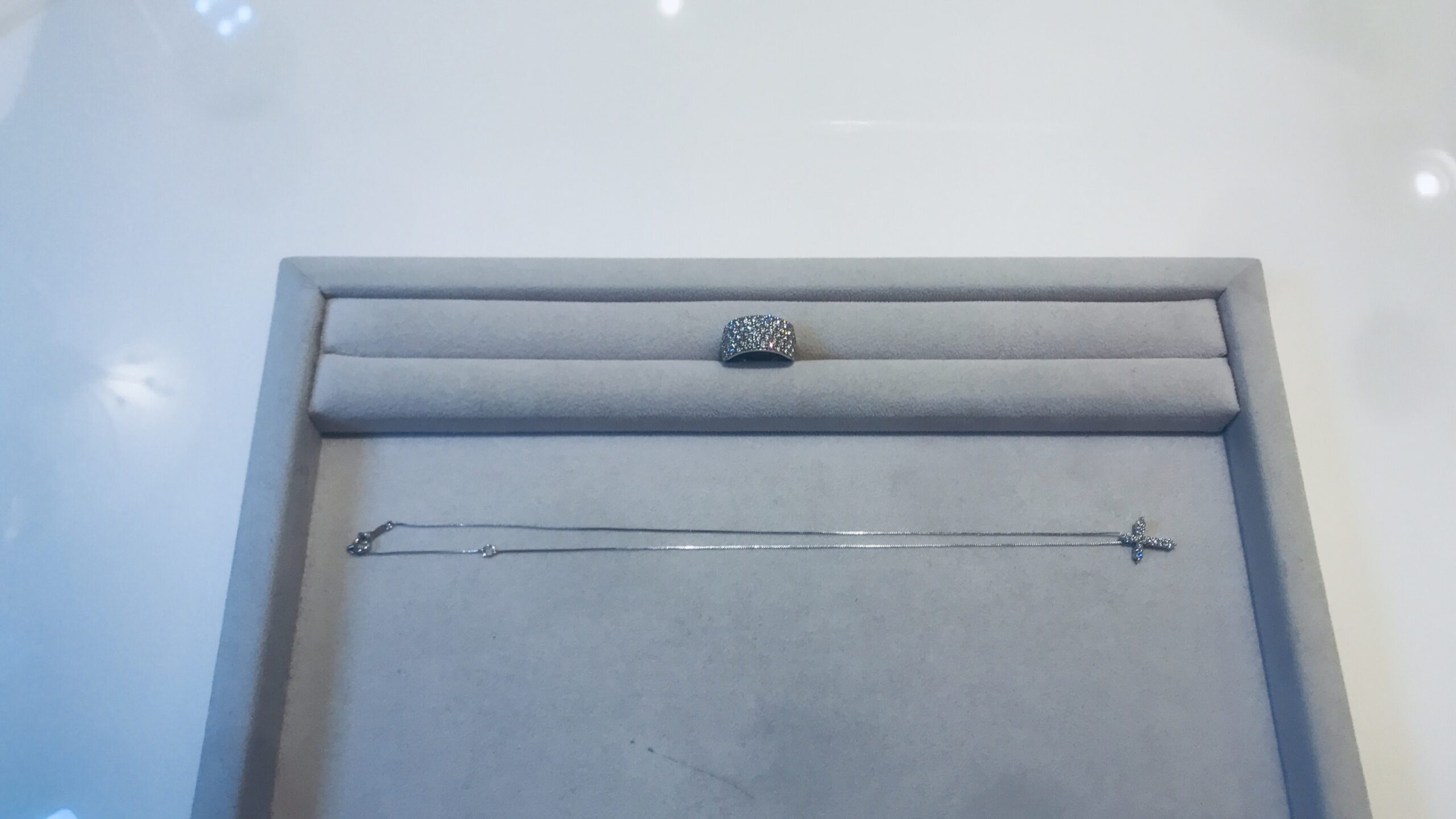 【買取速報】ダイヤモンド、指輪、ペンダント、PT850、PT900