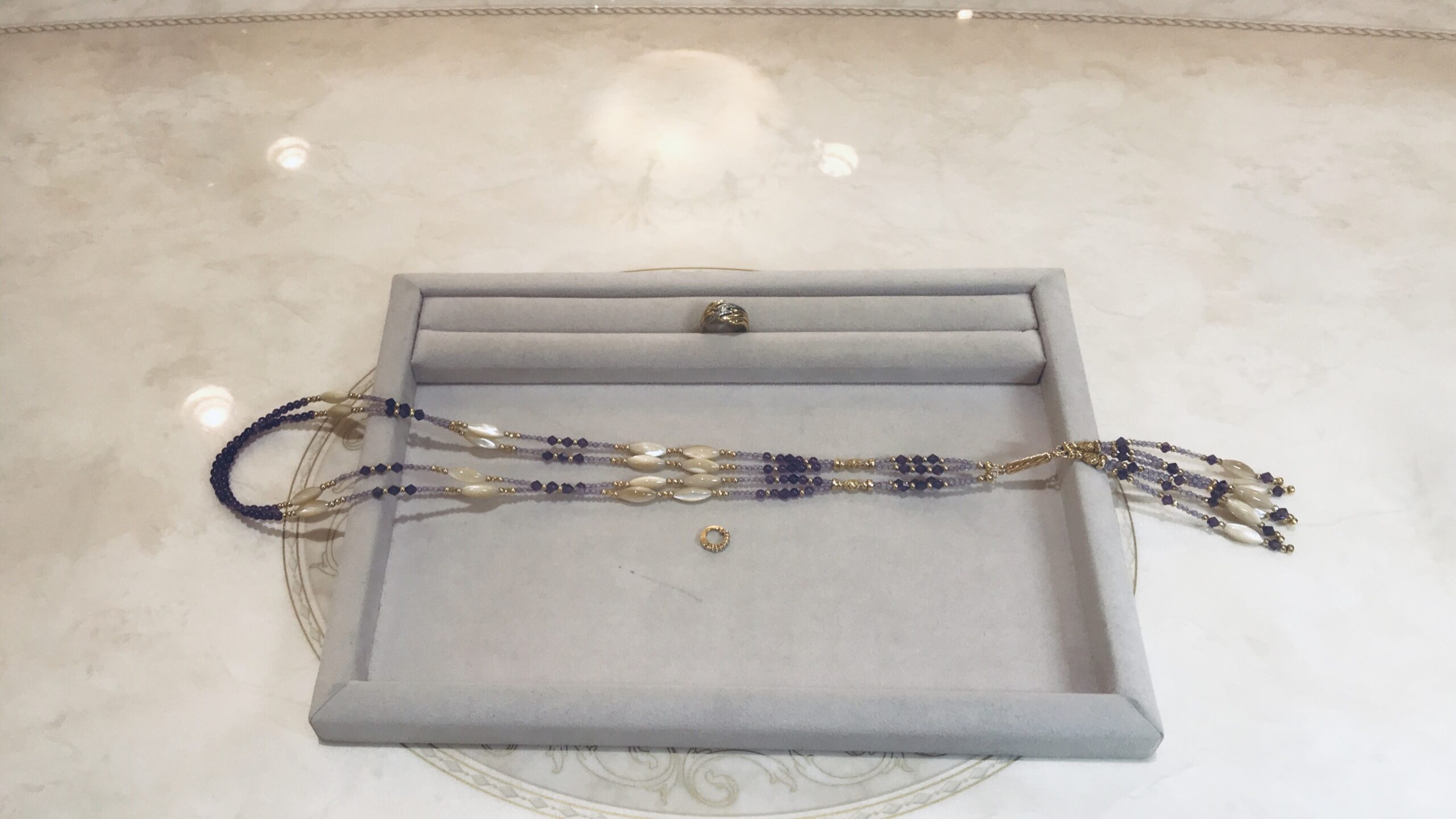 【買取速報】ダイヤモンド、アメジスト、白蝶貝、指輪、ネックレス、ピヤリング、PT900、K18YG