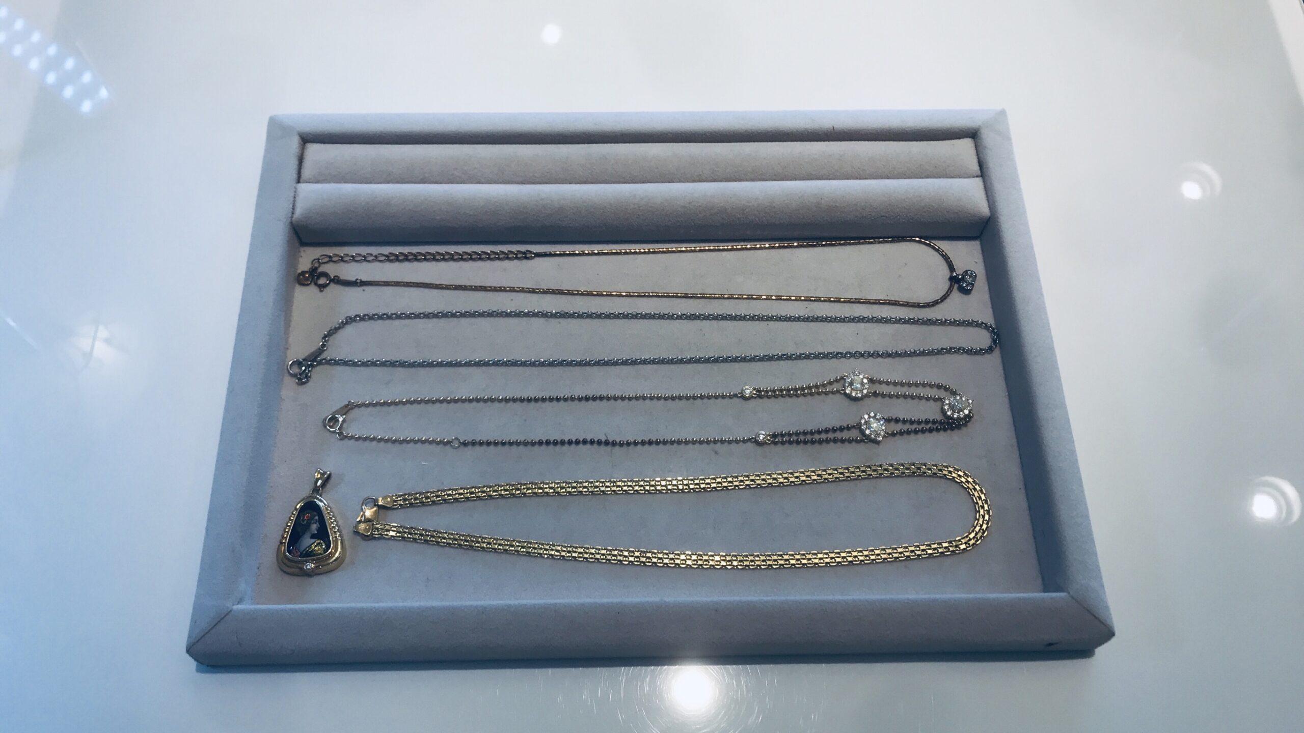 【買取速報】ダイヤモンド、イエローダイヤ、エナメル、ペンダント、ペンダントトップ、ネックレス