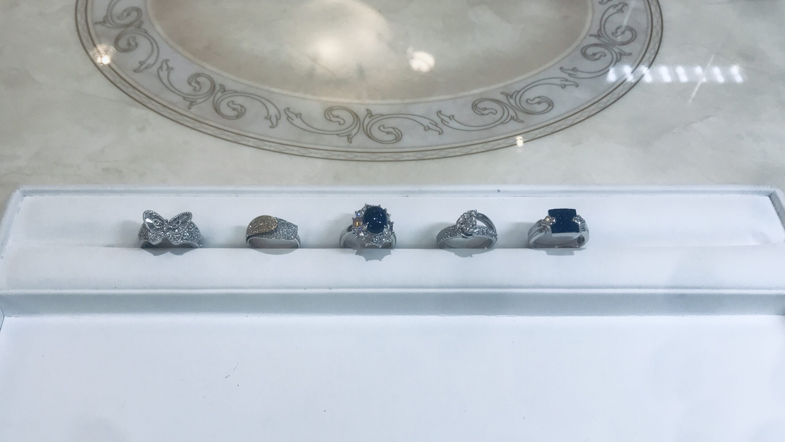 【買取速報】ダイヤモンド、サファイア、スターサファイア、指輪、PT900、K18WG