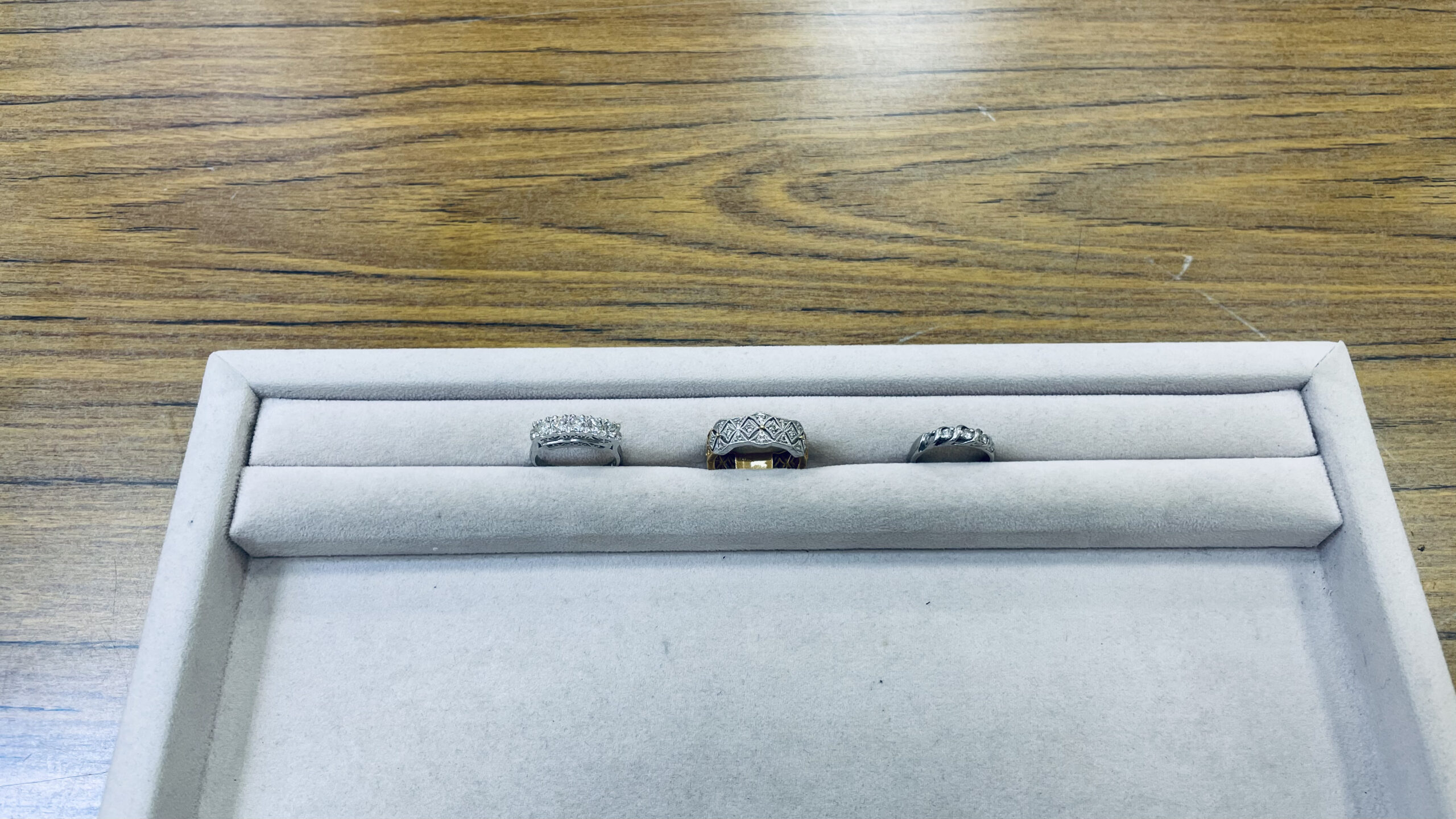 【買取速報】ダイヤモンド、指輪、PT900、K18YG