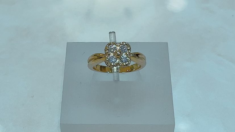 【買取速報】ダイヤモンド、指輪、750、ヴァンクリーフ&アーペル