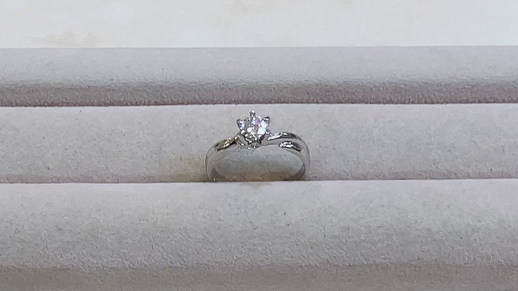 【買取速報】ダイヤモンド、婚約指輪・エンゲージリング、指輪、PT900-2021-12-23