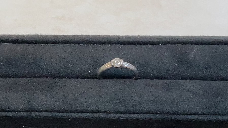 【買取速報】ダイヤモンド、婚約指輪・エンゲージリング、指輪、PT900-2021-12-18