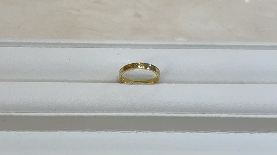 【買取速報】指輪、結婚指輪・マリッジリング、K18YG