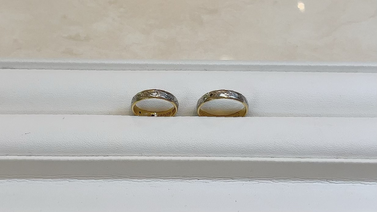 【買取速報】指輪、結婚指輪・マリッジリング、K18YG、PT900