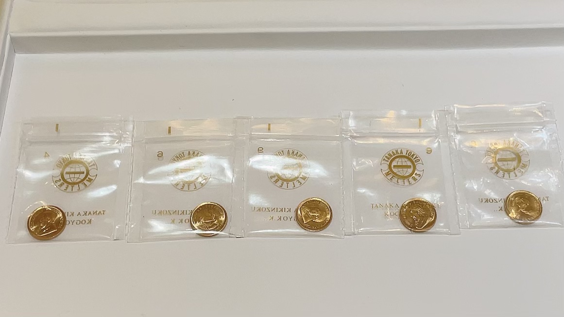 【買取速報】コイン、金貨、K22YG