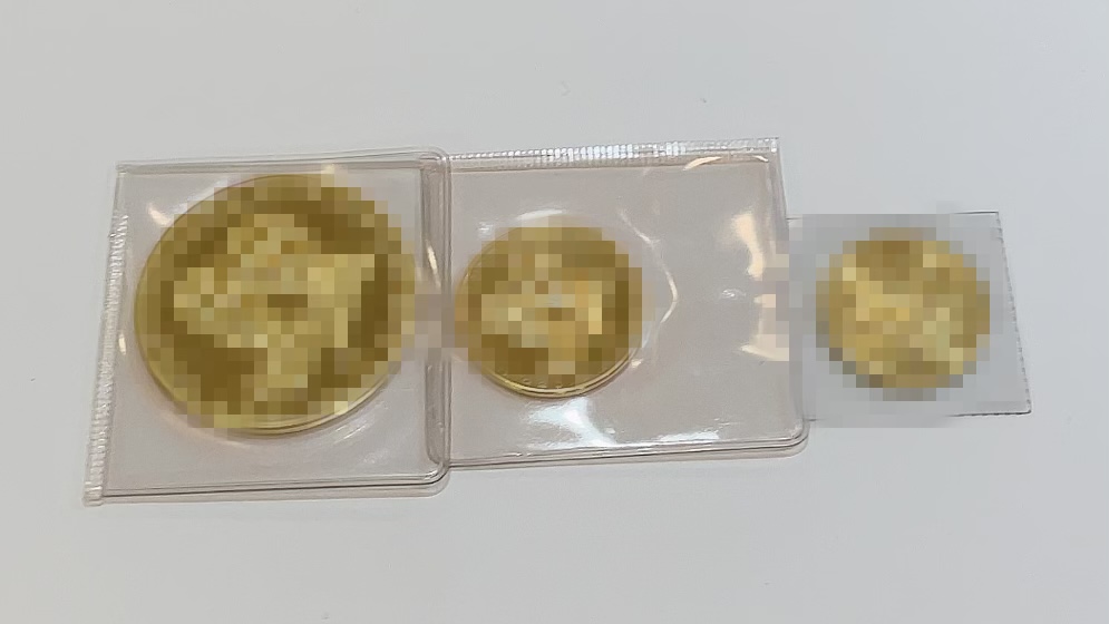 【買取速報】コイン、メダル、金貨、999.9、K24YG、純金