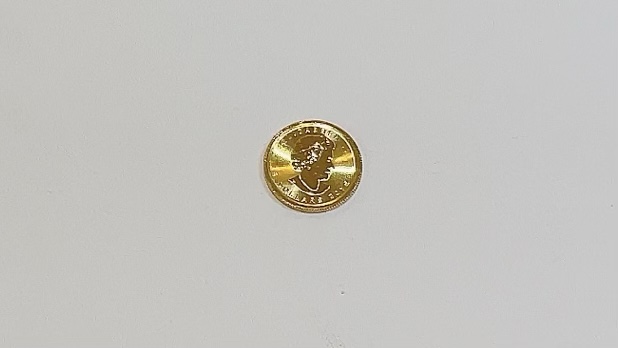 【買取速報】コイン、メイプルリーフ、金貨、K24YG、純金、999.9