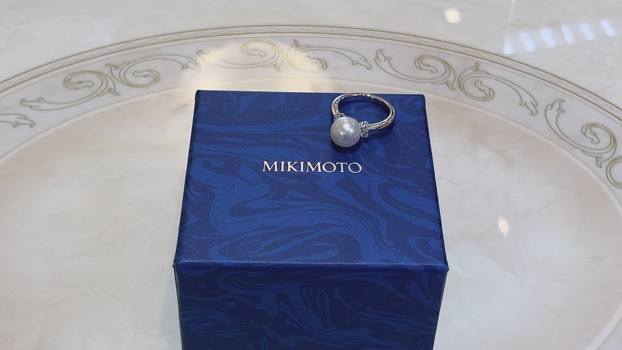 【買取速報】ダイヤモンド、パール、指輪、PT950、MIKIMOTO(ミキモト)