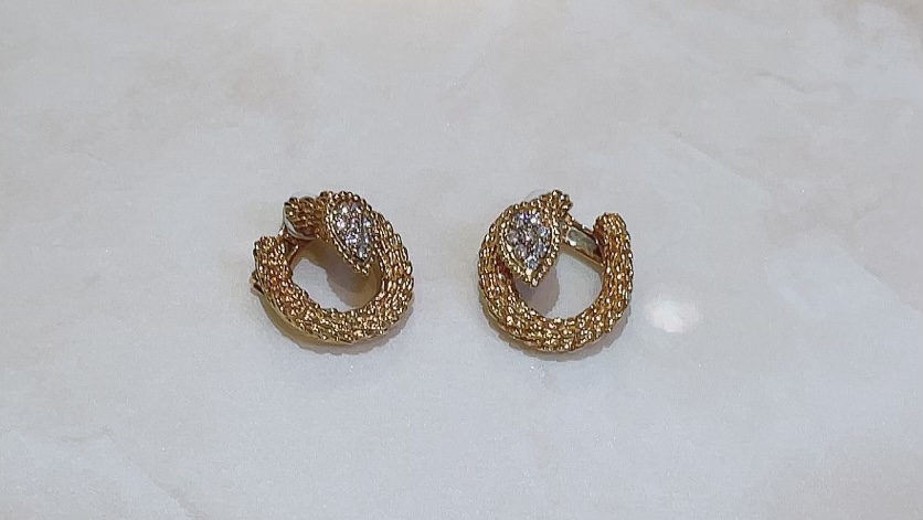 【買取速報】ダイヤモンド、ピアス・イヤリング、750、ブシュロン