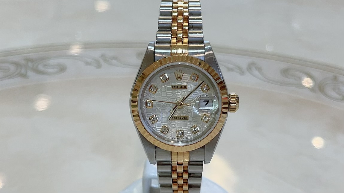 【買取速報】ダイヤモンド、腕時計、750、ステンレス、ROLEX