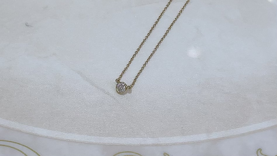 【買取速報】ダイヤモンド、ネックレス、750、Tiffany & Co.