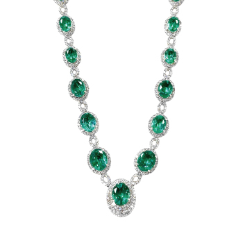 PTエメラルド ネックレス