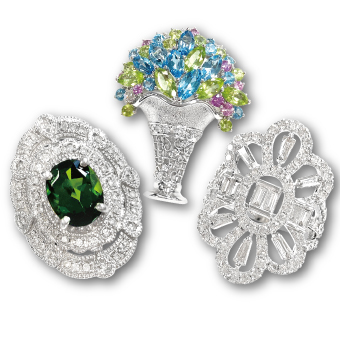 K18WG ダイヤ リング他商品画像