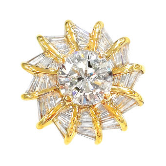 K18ダイヤ リング