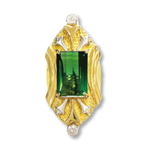 K18/PTトルマリン リング