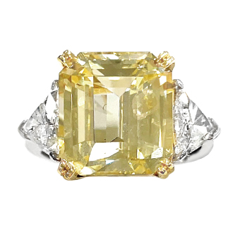 <span class="material">PT</span>イエローサファイヤ リング