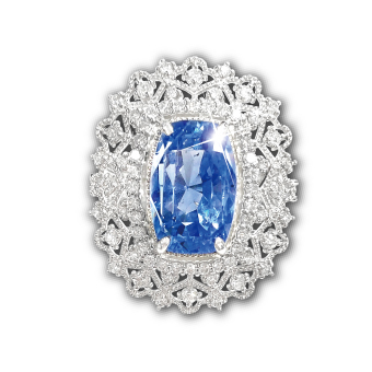 <span class="material">PT</span>ノーヒートサファイヤ リング