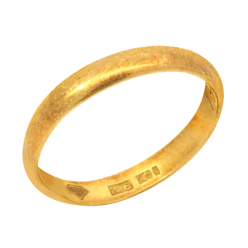 <span class="material">K18</span> ピンキー リング