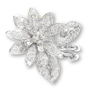 K18WGダイヤ リング