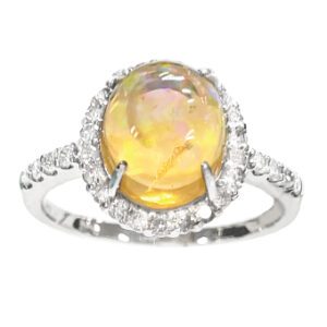 <span class="material">PT</span> オパール リング