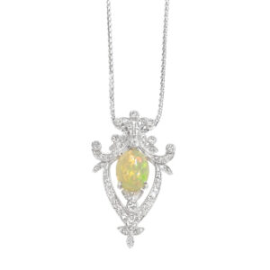 <span class="material">PT</span> オパール ペンダント