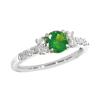 PTグリーンガーネット リング