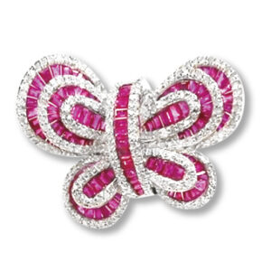 K18WG ルビー リング